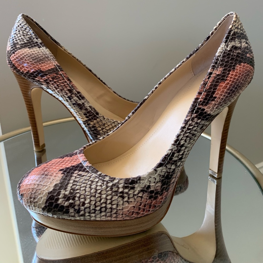 Calvin Klein Platform Pumps.